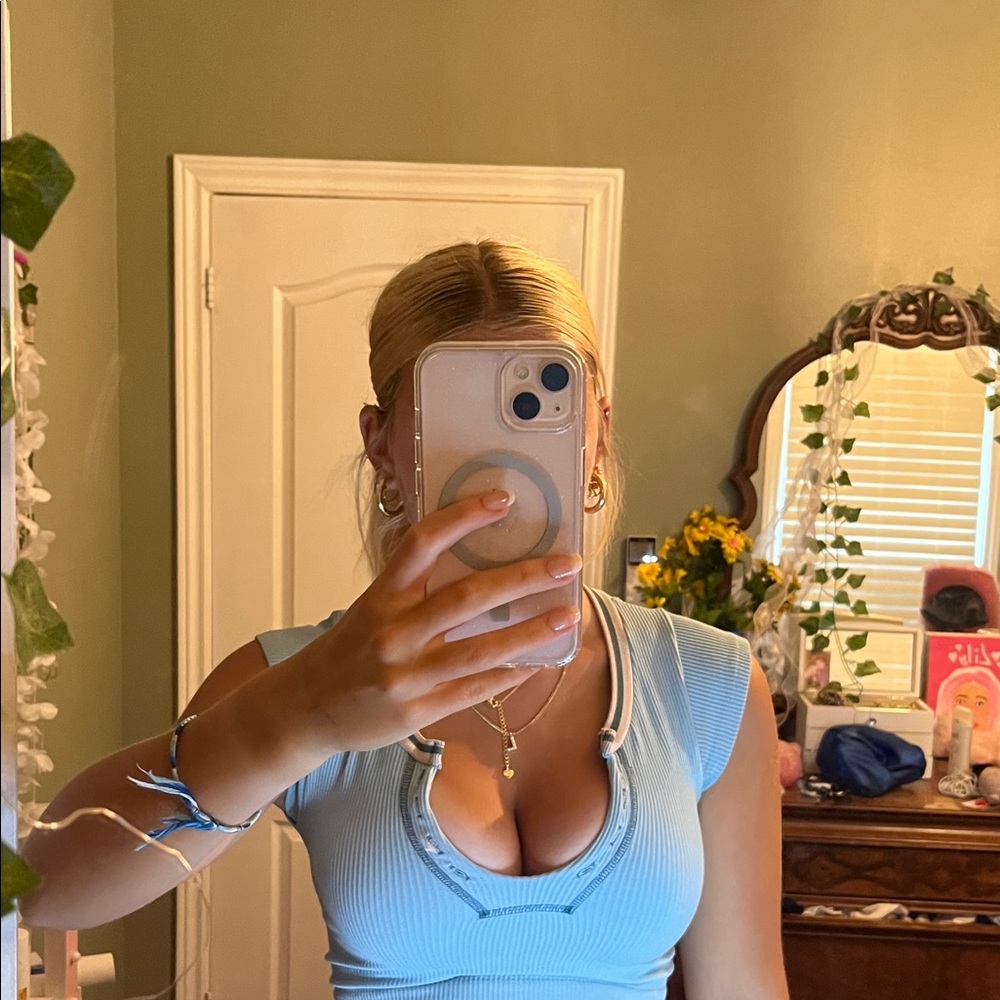 Blue Urban Oufitters Women's Top